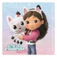 Serwetki - Dziecięce  33x33cm  op.20 szt.  Koci Domek Gabi