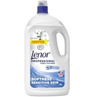 Płyn do płukania  Lenor 4l  Soft Cotton, biały