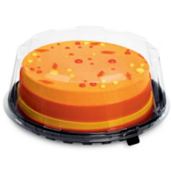 Tortownica kpl (1 szt. spód + 1 szt. czapa) fi 25,5cm  h 8cm   26DXN30 **