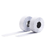 Taśma 26x12 jednorzędowa, biała, fala   METO1