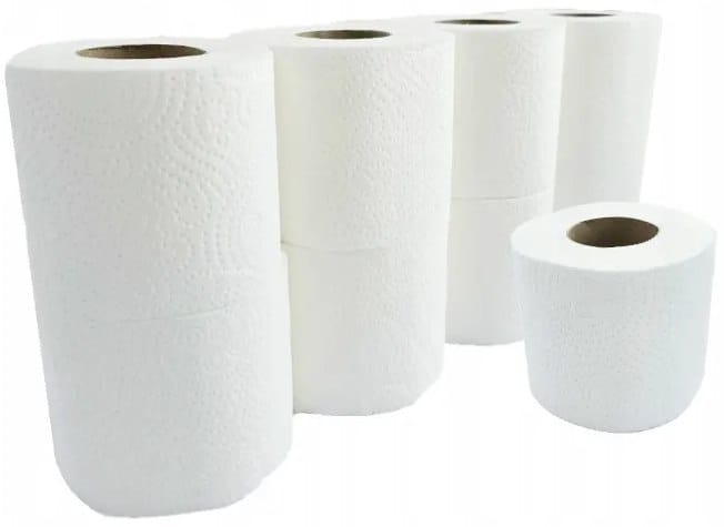 Papier toaletowy biały SmartLine op.8 rolek 2-warst. (8)
