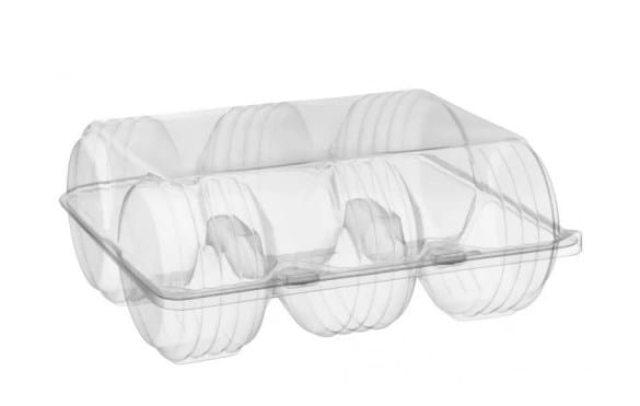 Poj. na pączki (na 6 szt.) F-106  op.50 szt. (6) **