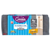 Ścierka z mikrofibry 50x60 Gosia XXL; szara - limitowana