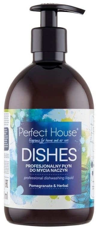 Płyn do naczyń 0,5l  Perfect House Dishes z pompką