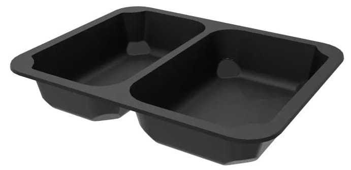 Poj. do zgrzewu 2-dz.czarny, 227/178/50; op.80 szt. (4) MAPCOR2C22750DC