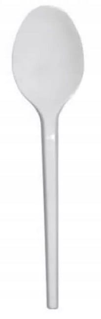 Łyżka biała  op.100 szt. (32)  sztapl. BS  Reuse