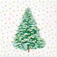 Serwetki - Boże Narodzenie  33x33cm  op.20 szt.  Frosted Forest Charm