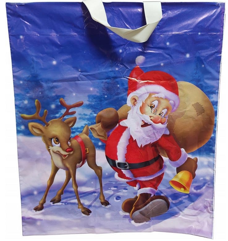 Rekl. Market   40x45cm  op.50 szt. (10)  od 16-45 mic  Boże Narodzenie/Mikołaj