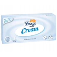 Chusteczki higieniczne kartonik Foxy Cream    op-76szt.