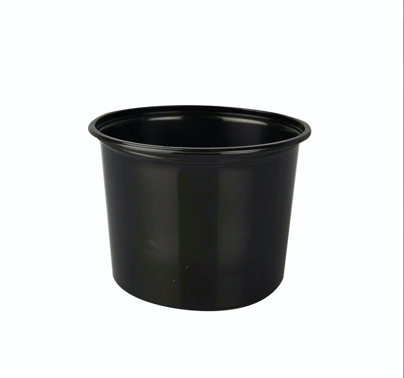 Poj. na sos 100ml  PP czarny  op.100 szt. (10)  D7100C