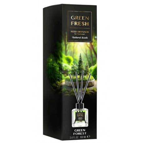 Odświeżacz pow.ozd.patyczki  Lider Green Forest  100ml