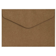 Koperta ozdobna C6  Nature brązowy, 120g   op.10 szt.