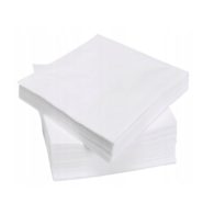 Serwetki 15x15cm białe, gładkie
