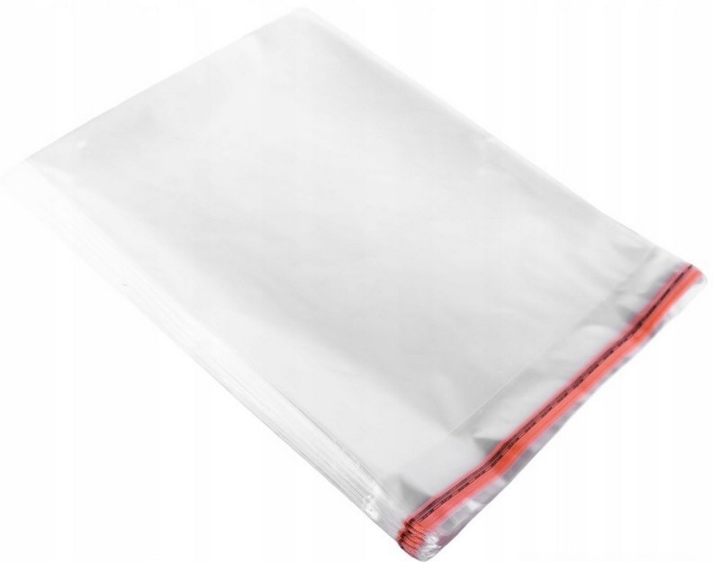 Worki celof. 20x30+5cm op.100 szt.  PP OPP z klejem