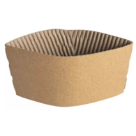 Opaska tekt.brąz. na kubek 300-400ml   op.50 szt. (20) 63563