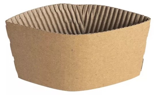 Opaska tekt.brąz. na kubek 300-400ml   op.50 szt. (20) 63563