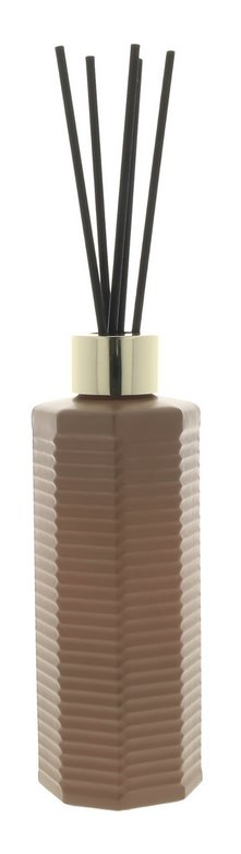 Dyfuzor zapachowy Ribbed Orange&Cedarwood brązowy, 200ml