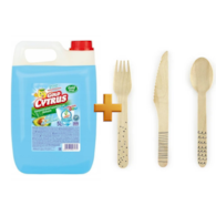 Płyn do naczyń  Gold Cytrus  5l  Balsam  niebieski