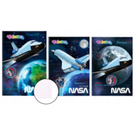 Zeszyt 32k.; kratka Colorino School Nasa  21498PTR
