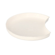 Talerzyk fingerfood z trzciny  półksiężyc  fi 9cm  op.100 szt. (12)   Cella   89984