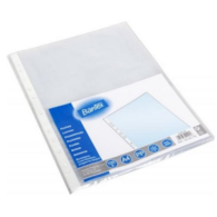 Obwoluta A4  groszkowa  op.100 szt. Bantex PP 50mic