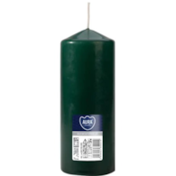Świeca walec  60/150 butelkowa zieleń 060