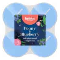 Świeczki-podgrzewacze zapachowe  op.8 szt. maxi  piwonia&borówka