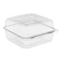 Poj. cuk. zamyk.  7410-RP PET kwadrat 12x12cm wys.8cm