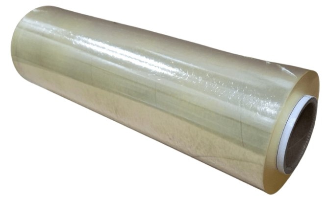 Folia spoż. 450mmx  1100m  PVC CF/9my; na gorący stół 79011
