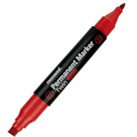 Marker perm.dwustronny MonAmi Twin 109, czerwony   160-2456**