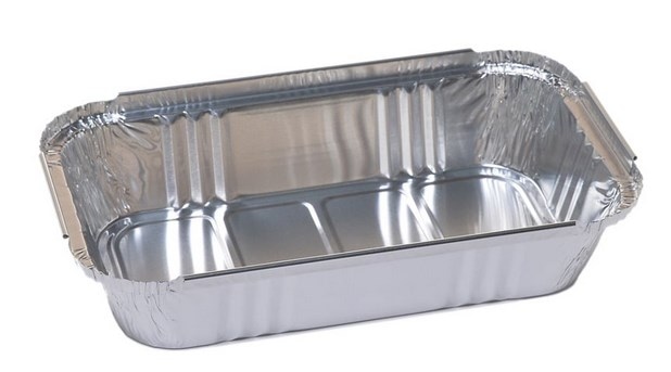 Foremka aluminiowa - prost.  760ml; 22,4x13,2x3,9cm  (A214)  op.100 szt. (10) do zamykania