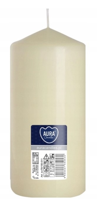Świeca walec  70/150 kremowa 011