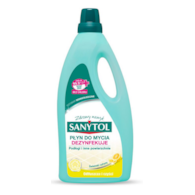 Płyn uniwersalny 1l  Sanytol - dezynfekujący, cytrynowy