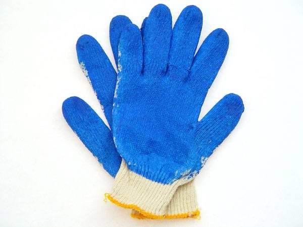 Rękawice robocze powlekane gumą  wampirki 