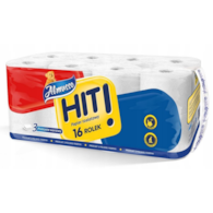Papier toalet. biały Almusso HIT op.16 szt.(4) 3-warst.