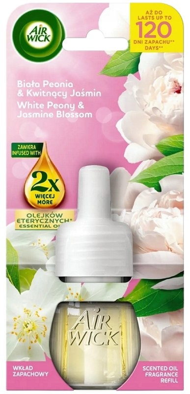 Odświeżacz elektr.Air Wick Essentials Oils -wkład- Peonia