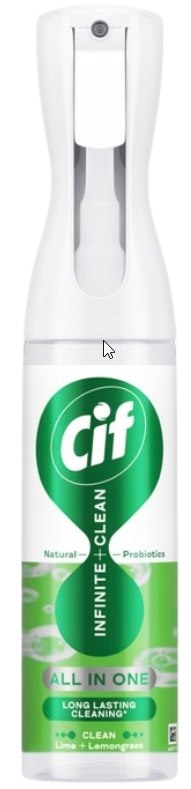 Cif Infinite Clean spray 280ml  Lime & Lemongrass