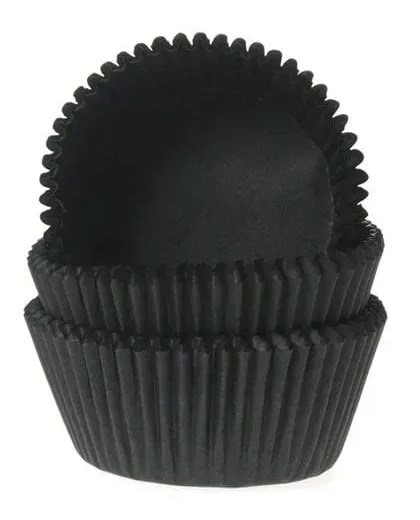 Papilotki 30mm/wys.17,5 op.500 szt    czarne  37003
