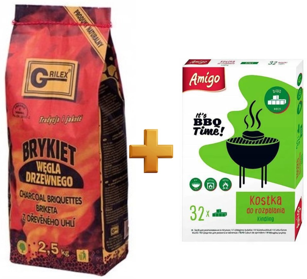 Węgiel brykiet  2,5kg + rozpałka