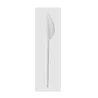 Nóż biały  op.100 szt.  pojedynczo pakowany  45411 **