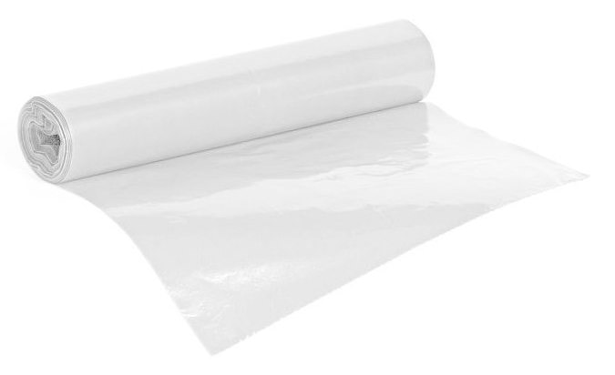 Worki na śmieci LD  240l  op.10 szt. białe - mleczne