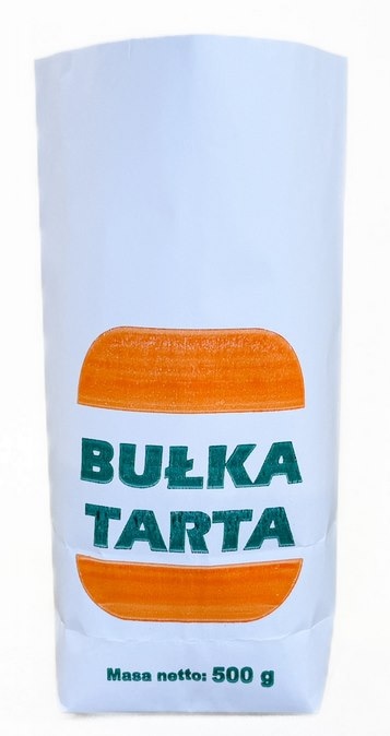 Torebka papier.  Bułka Tarta 500g   op.10kg   nr4