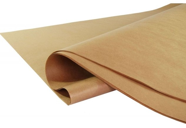Papier pakowy siarczan- natron 105x126cm  op.10kg 45g/m2   prążki