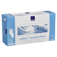 RĘKAWICE LATEX  L   op.100 szt. 4389