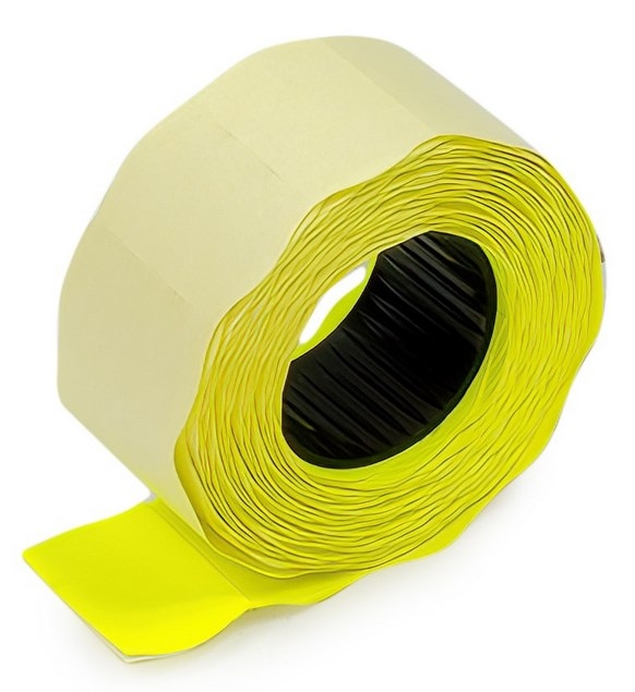 Taśma 26x16 dw. żółta, fluor fala Meto2 III **