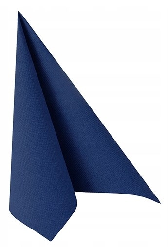 Serwetki 38x38cm op.50 szt. 1/4   granatowe      PTP 53077    (16)