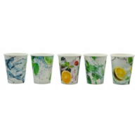 Kubek papier.nadruk  300ml  op.50 szt. (20) śr.90mm powl. Fresh Mix (do zimnego)