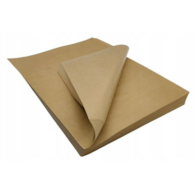 Papier pakowy powl. 20x40cm  op.1000szt.  32g+10PE  brązowy **