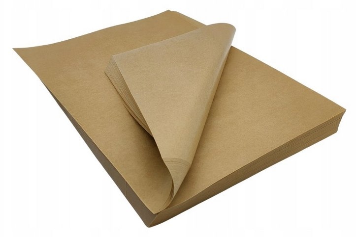 Papier pakowy powl. 20x40cm  op.1000szt.  32g+10PE  brązowy **