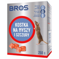 Bros  kostka na myszy i szczury 250g